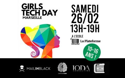 Girls Tech Day Marseille – 26 février à la plateforme