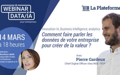 Replay : « Comment faire parler les données de votre entreprise pour créer de la valeur ? »