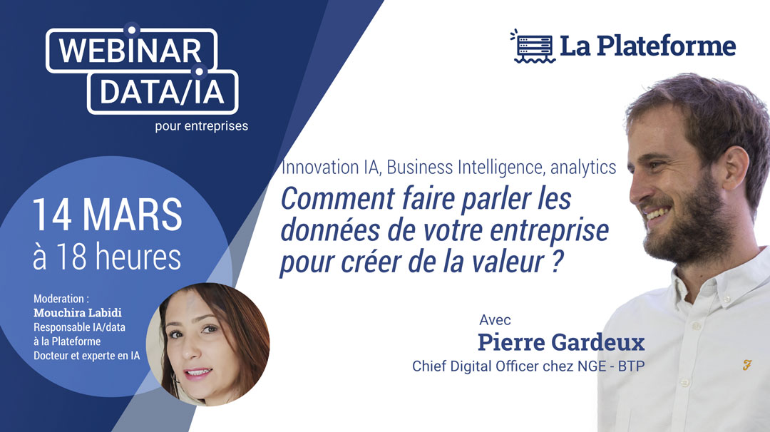 Replay : « Comment faire parler les données de votre entreprise pour créer de la valeur ? » 
